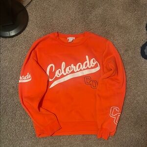 Colorado Men's Orange Sweater